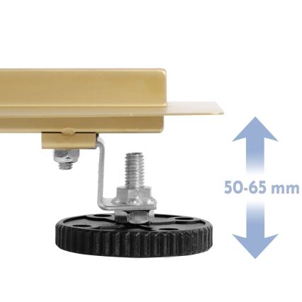 REA-G2738 - Ralo linear NEOX PRO 100 cm dourado