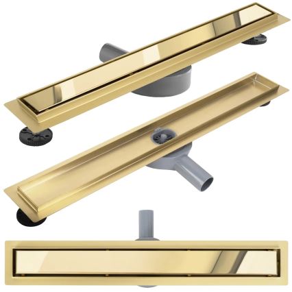 REA-G2742 - Ralo linear NEOX PRO 70 cm dourado