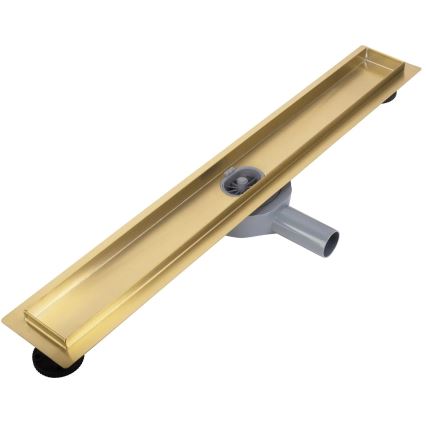 REA-G2743 - Ralo linear NEOX PRO 60 cm dourado