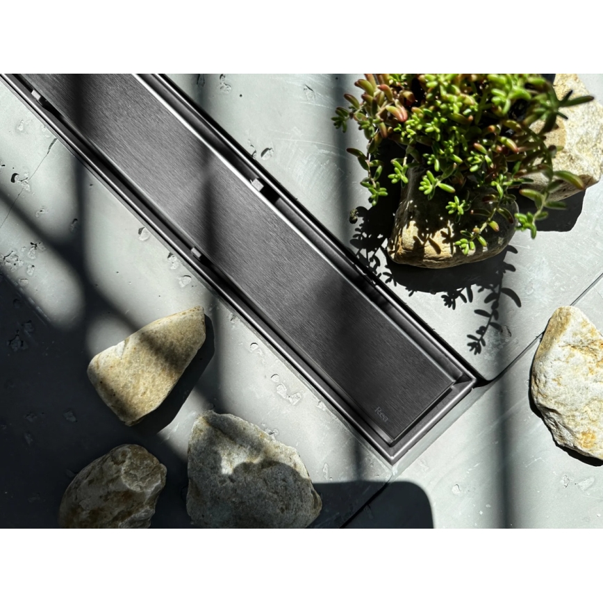 REA-G5808 - Ralo linear NEOX PRO 70 cm aço inoxidável