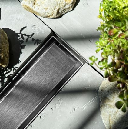 REA-G5809 - Calha de drenagem NEOX PRO 80 cm aço inoxidável