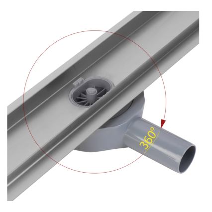 REA-G5809 - Calha de Drenagem NEOX PRO 80 cm em Aço Inoxidável