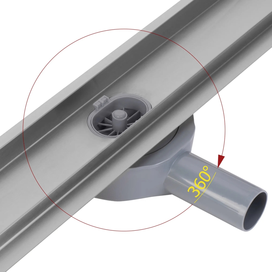 REA-G5811 - Ralo linear NEOX PRO 100 cm níquel