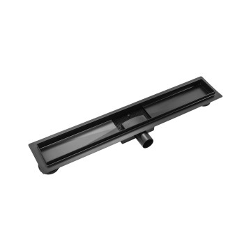 REA-G6600 - Ralo linear PURE NEOX 50 cm preto fosco