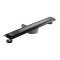 REA-G7803 - Ralo linear NEOX PRO 80 cm aço inoxidável/preto