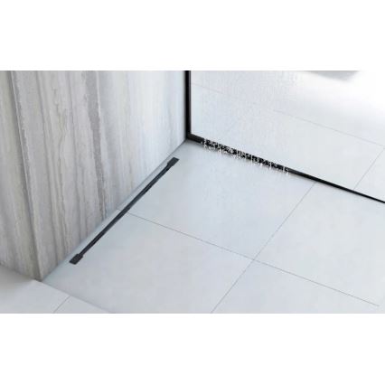 REA-K3218 - Perfil de inclinação 140 cm, preto