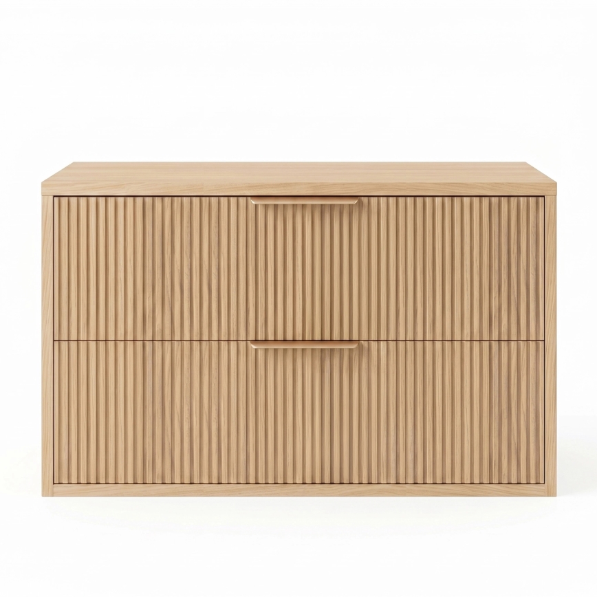 REA-M0409 - Armário suspenso para lavatório MONO 80x48,5 cm bege