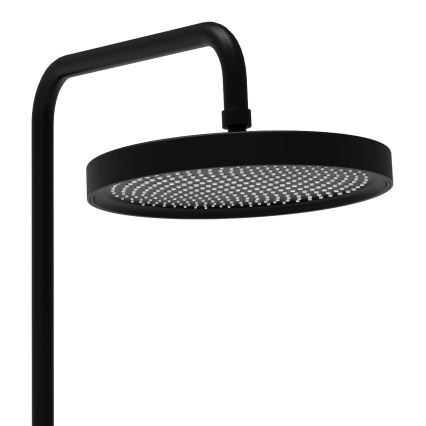 REA-P0360 - Conjunto de duche com misturador CREO preto mate