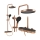 REA-P0362 - Conjunto de duche com misturador CREO em cobre escovado