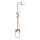 REA-P2418 - Conjunto de duche com misturadora AVALON, acabamento em cobre escovado