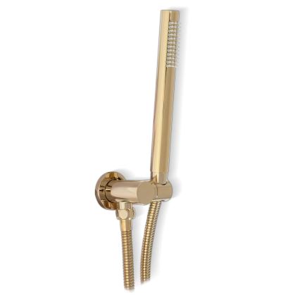 REA-P4110 - Conjunto de duche com bateria de encastrar LUNGO dourado