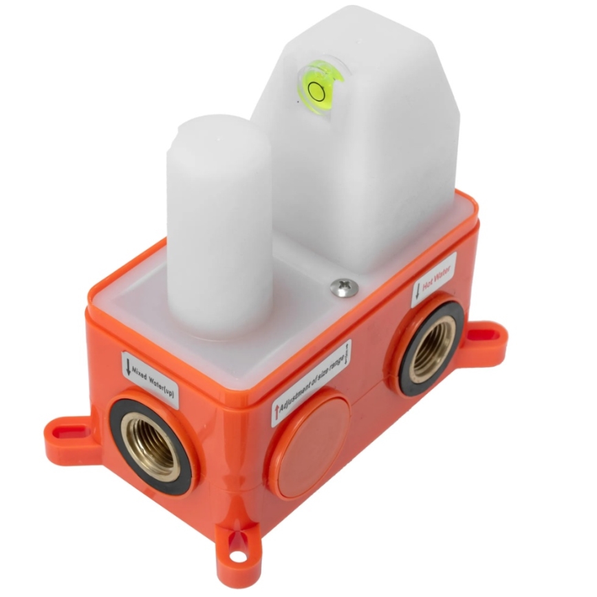 REA-P4160 - Conjunto de duche com misturador encastrado LUNGO, dourado escovado