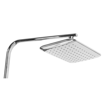 REA-P7100 - Conjunto de duche com misturador termostático TOM, acabamento em cromo brilhante
