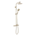 REA-P8413 - Conjunto de duche com misturador termostático BLISS dourado escovado