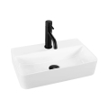 REA-U0630 - Lavatório de bancada/suspenso NAOMI 28,5x45,5 cm cerâmica/branco