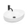 REA-U1223 - Lavatório para bancada QUEEN 41,5x55 cm cerâmica/branco brilhante