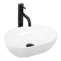 REA-U3322 - Lavatório de bancada AMELIA MINI 26x38 cm cerâmica/branco brilhante