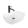 REA-U4001 - Lavatório de sobrepor BELINDA 33,5x46,5 cm cerâmica/branco mate