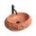 REA-U7349 - Lavatório de sobrepor MIKA 38x50 cm laranja/imitação de pedra