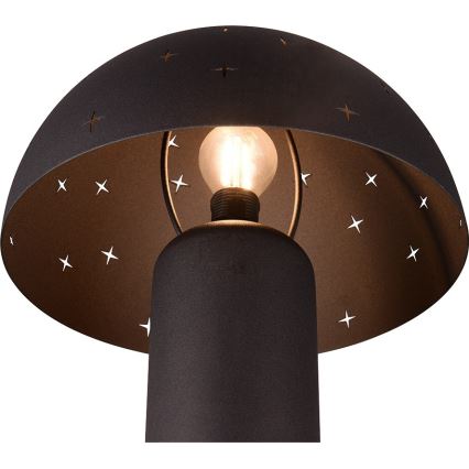 Reality - Candeeiro de mesa SETA 1xE14/28W/230V preto