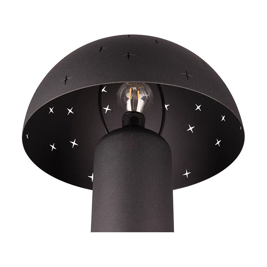 Reality - Candeeiro de mesa SETA 1xE14/28W/230V preto