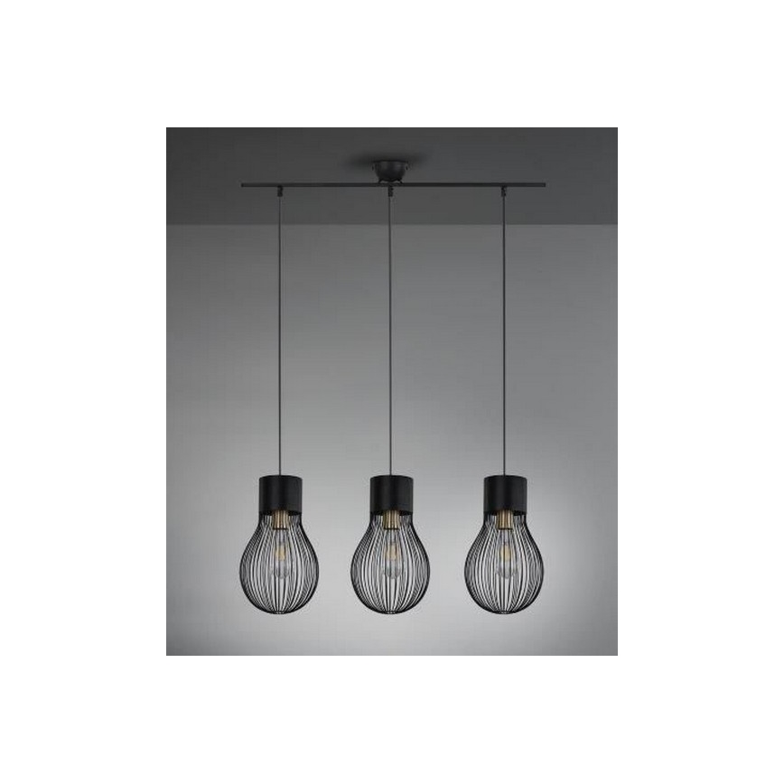 Reality - Candelabro suspenso DAVE 3xE27/40W/230V