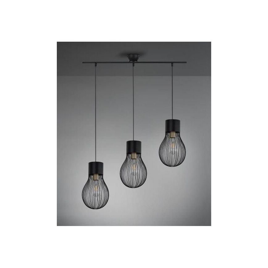 Reality - Candelabro suspenso DAVE 3xE27/40W/230V