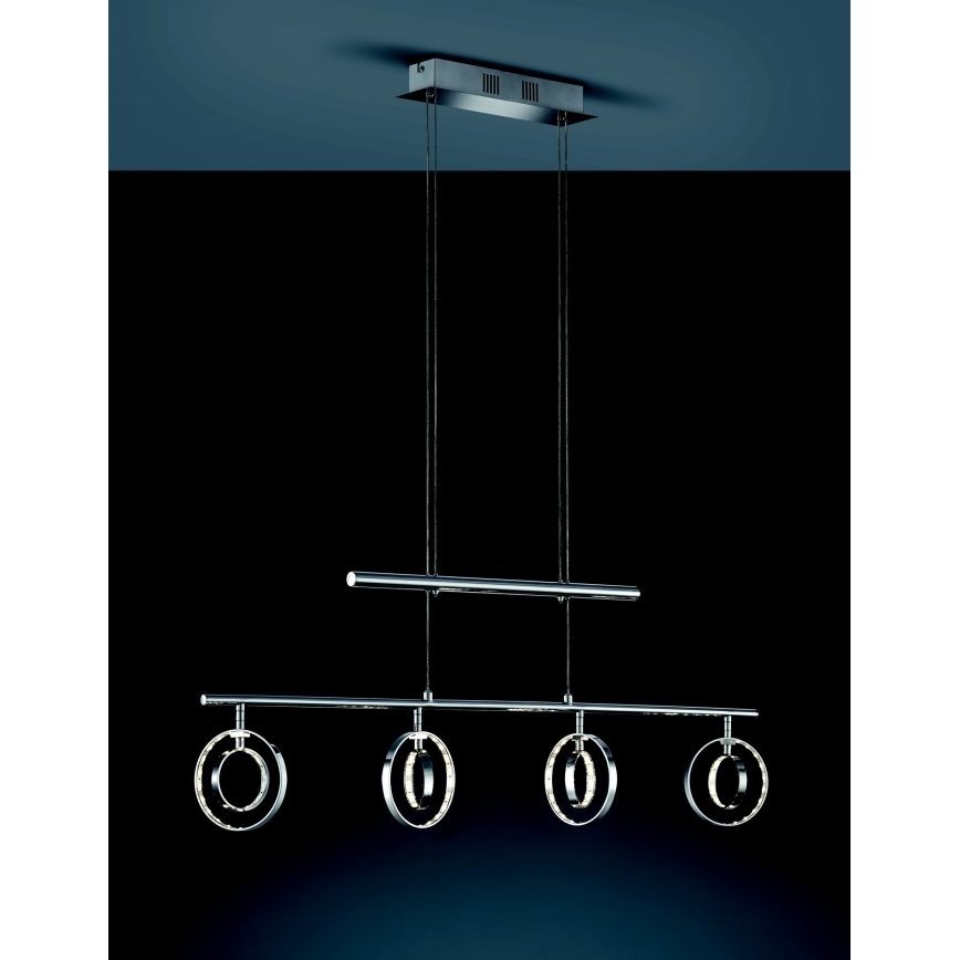 Reality - Candelabro suspenso LED PRATER 4xLED/4,5W/230V