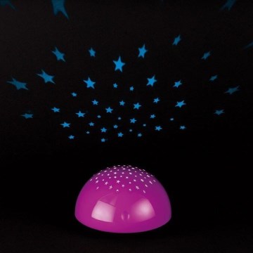 Reality - Projetor LED Touch SIRIUS LED/0,5W/3xAA rosa