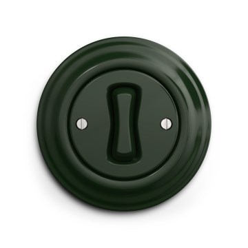 Reblig - Botão retro com moldura verde