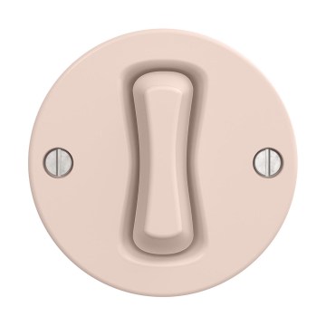 Reblig - Botão retrô sem moldura rosa vintage