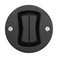 Reblig - Interruptor da linha Retro sem moldura n.º 5, preto