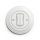 Reblig - Interruptor duplo retro com moldura branco neve