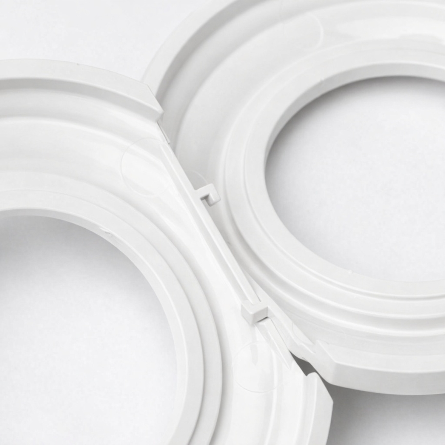Reblig - Interruptor retro unipolar n.º 1 e tomada 230 V com moldura, branco neve