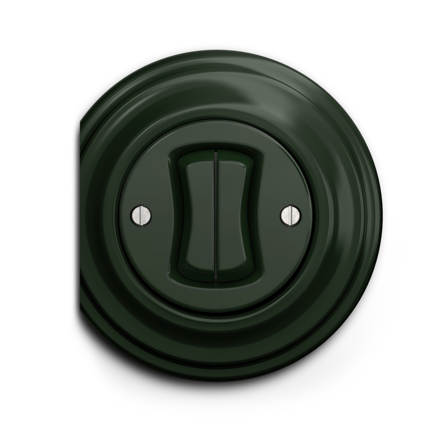 Reblig - Moldura retro com borda verde