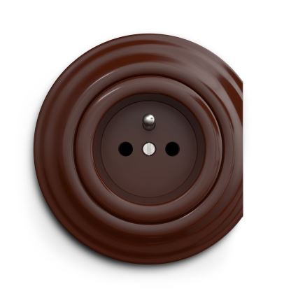 Reblig - Moldura Retro Lateral Castanha