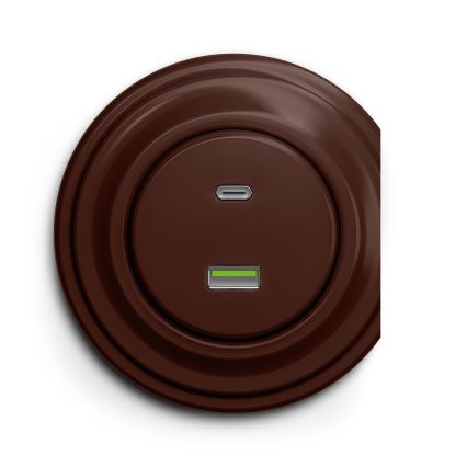 Reblig - Moldura Retro Lateral Castanha