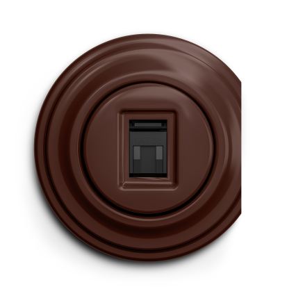 Reblig - Moldura Retro Lateral Castanha