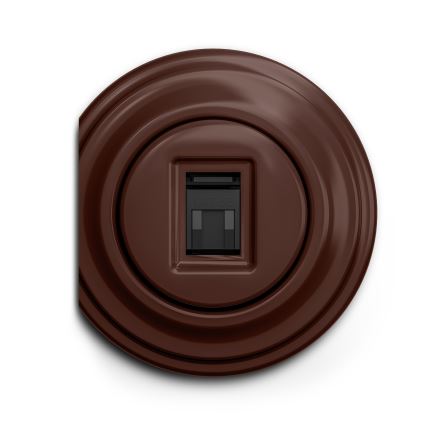 Reblig - Moldura Retro Lateral Castanha