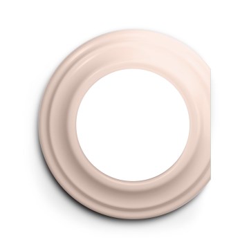 Reblig - Moldura retro lateral rosa antigo