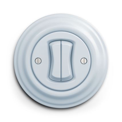 Reblig - Moldura Retro Simples Azul
