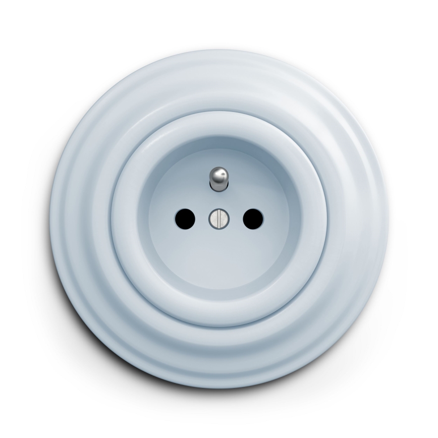 Reblig - Moldura Retro Simples Azul