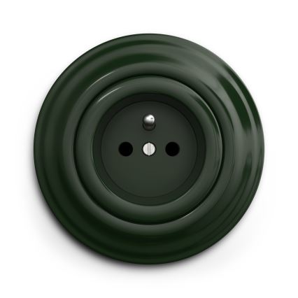 Reblig - Moldura retro simples verde