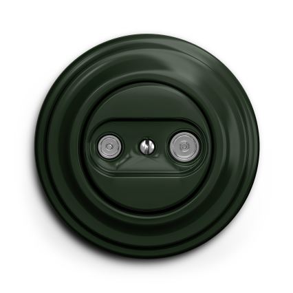 Reblig - Moldura retro simples verde