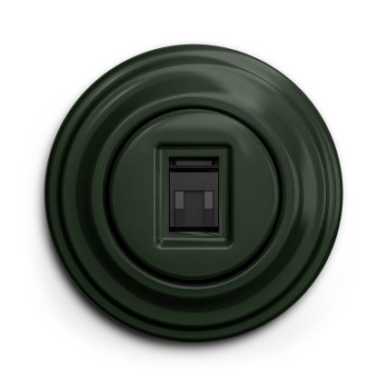 Reblig - Moldura retro simples verde