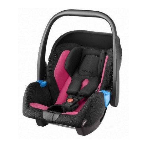 Recaro - Cadeira auto para bebé PRIVIA rosa/preto