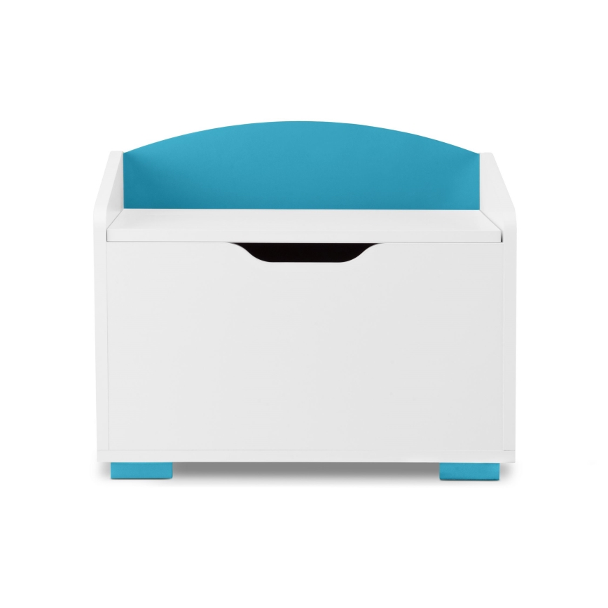 Recipiente de arrumação para criança PABIS 50x60 cm branco/azul