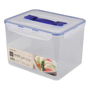 Recipiente para alimentos 10 l LOCK azul