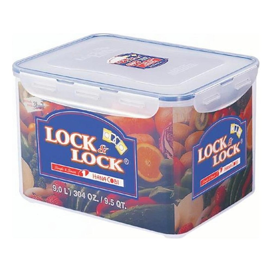Recipiente para alimentos 9 l LOCK azul