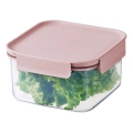 Recipiente para alimentos CLASSIC PLUS 1,25 l rosa/transparente